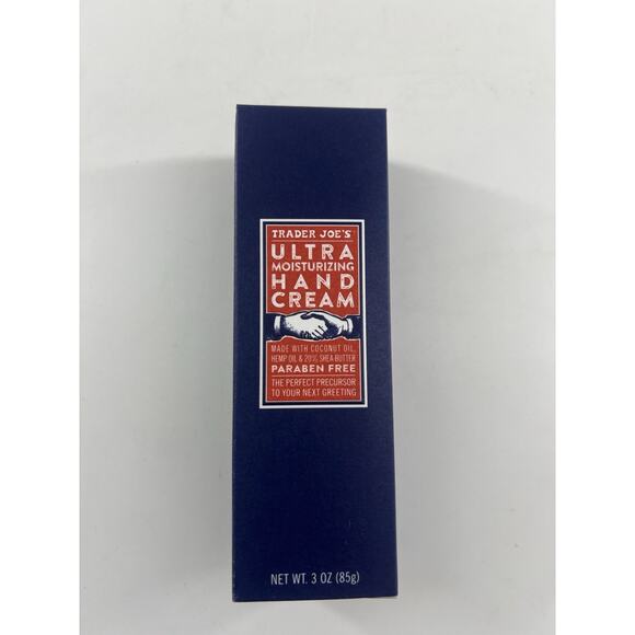 Trader Joe’s Ultra Moisturizing Hand Cream 3 Oz Stocking Paraben Free Gift New - Picture 2 of 3